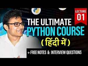 The Ultimate Python Course | L1 | Introduction of Python | Ravindrababu Ravula