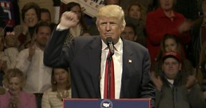 Trump holds first post-election rally in Ohio
