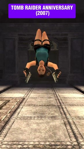 Evolution of Backflips In Tomb Raider Games 1996-2018 #gaming #tombraider