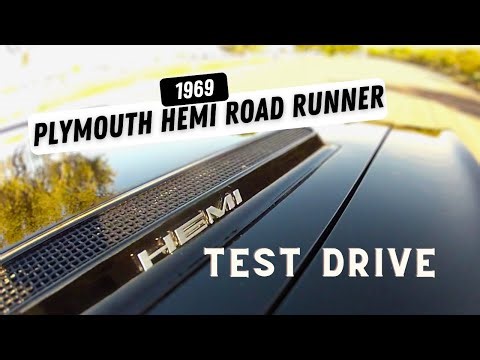 1969 Plymouth Hemi Road Runner | Test Drive Hemi Power
