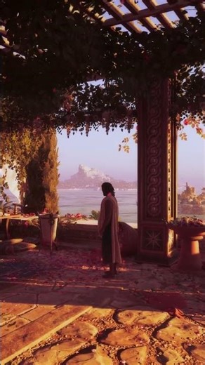 Mykonos Sunset in 4K 🌅 | In-Game Ambience Short #Shorts