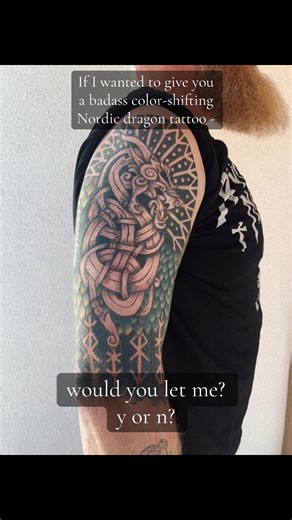 Exploring the Art of Nordic Dragon Tattoos