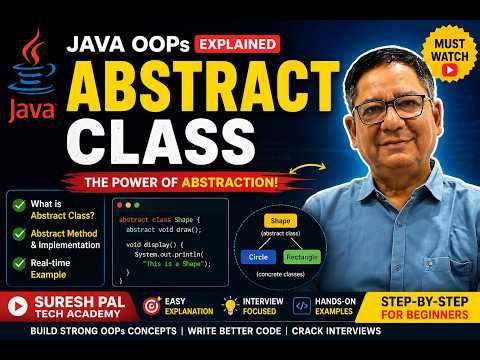 Abstract Class vs Interface in Java | Clear Explanation + Real Example