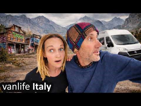 WE WOKE UP in a BANDIT TOWN! - VAN LIFE in ITALY (Sardinia) - Orgosolo