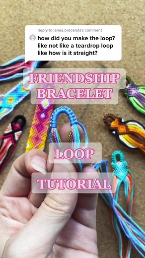 Friendship Bracelet Loop Tutorial
