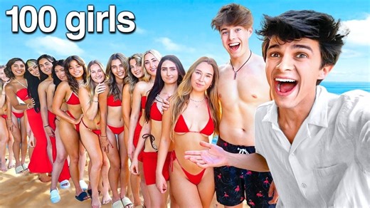 Best Friend Goes on 100 Dates in 24 Hours! | Brent Rivera