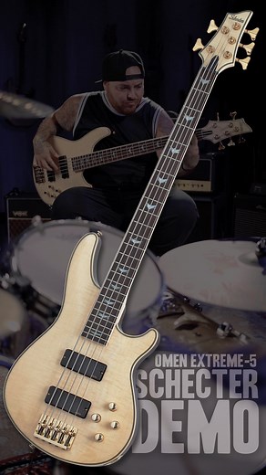 22K views · 80 reactions | #schecterDEMO with @ra_diaz on the Omen Extreme-5 in Gloss Natural and @aricimprota on drums #schecterlife #schecterbass #bassplayer | Schecter Guitars | Facebook