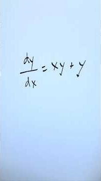 Solve a Separable Differential Equation easily