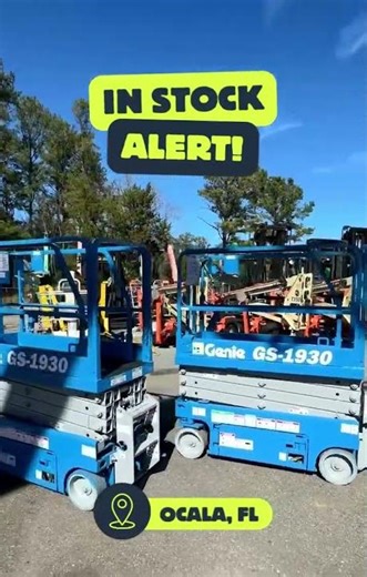 Genie GS-1930 Scissor Lifts for Sale | Ocala, FL