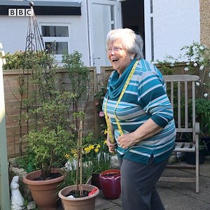 2.4M views · 10K reactions | The brilliant Marjorie is stitching scrubs for health workers.‍⚕️ "As long as my machine holds out and the cotton keeps coming, I shall do it." Well done Marjorie! | BBC Cumbria | Facebook