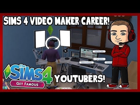 Sims 4 - YOUTUBER CAREER!