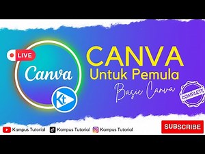 Tutorial lengkap materi canva basic
