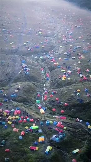BOOKING PENDAFTARAN PENDAKIAN GUNUNG GEDE PANGRANGO GUIDE on Instagram: "Penampakan alun alun Suryakencana dikala ituh sebelum adanya patok hijau dan merah versi Dron bang @rioriuadventure @ng.hendera.cuanda #alunalunsuryakencana"