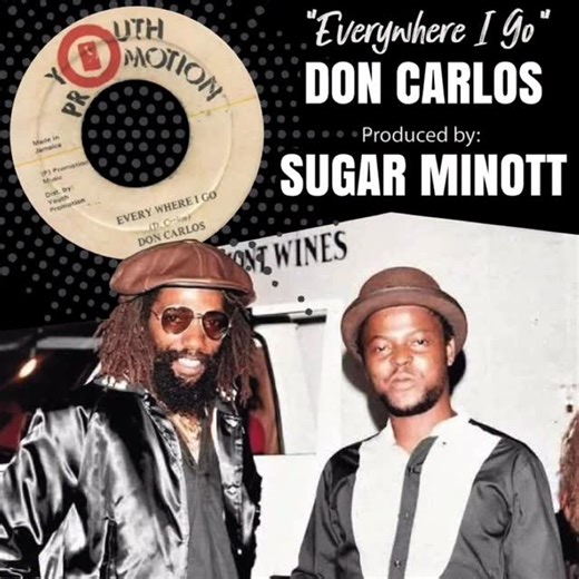 J "Pisces" Langit on Instagram: "***DON CARLOS- EVERYWHERE I GO*** An all time personal favorite song of mine from a Waterhouse living legend #DonCarlos called “Everywhere I Go” released in 1983 on a #YouthPromotion 7”. Produced and arranged by the Godfather of Dancehall the late great #SugarMinott . Don Carlos rides on the classic “Hurting Me”riddim originally done by the Godfather of Rock Steady Alton Ellis for Coxsone Dodd’s Studio One label / “Everywhere I Go” was also released on a 10” Nice