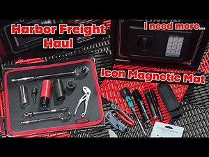 Harbor Freight Haul New ICON Magnetic Mat and More