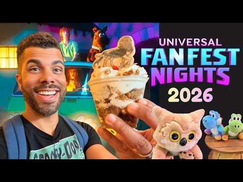 Universal Fan Fest Nights 2026 Food & Merch Preview!