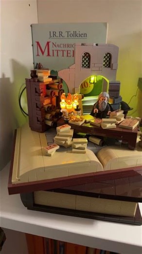 Ankündigung Review Lego Rebrickable-MOC „Gandalfs Research“ #lego #rebrickable #afol #legolotr