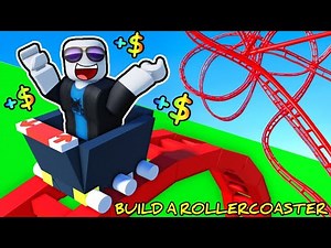 I Build Largest Roller Coaster 😍|Build a Roller Coaster|On Vtg!