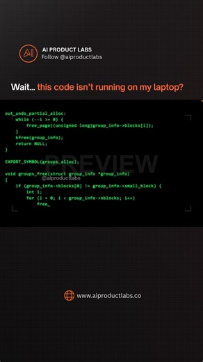 AI Product Labs on Instagram: "Your laptop isn’t built for AI experiments. That doesn’t mean you need to buy a GPU. Google Colab gives you free cloud GPUs that run entirely in your browser — no setup, no installs, no credit card. You can use it to: • Run ML & deep learning experiments • Train small to medium models • Test PyTorch / TensorFlow code • Learn AI without expensive hardware This is perfect for students, beginners, and builders experimenting with AI. Save this, you’ll need it later. #A