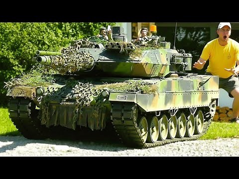 GERMANY'S CRAZIEST RC TANKS IN ACTION! – GIANT ARMOUR AT PANZERTREFFEN HAUSEN 2025