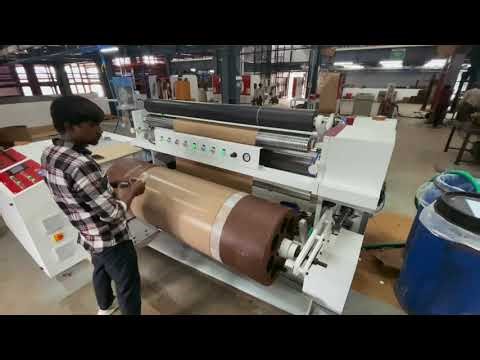 Paper tube winding machine # parallel paper tube # semiautomatic