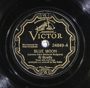 Al Bowlly - Blue Moon / In A Blue And Pensive Mood