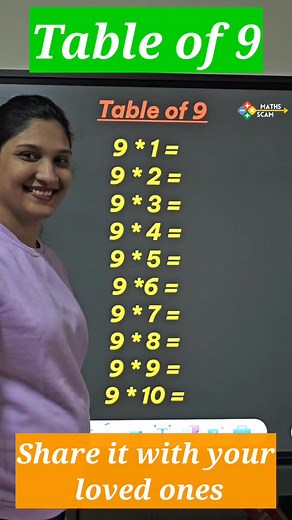 32K views · 352 reactions | Table 9 | Maths Scam | Facebook