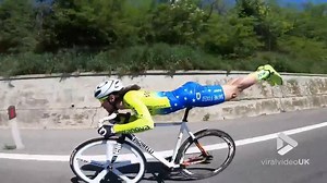 21K views · 84 reactions | Superman of cycling is back again! | Viralvideouk | Facebook