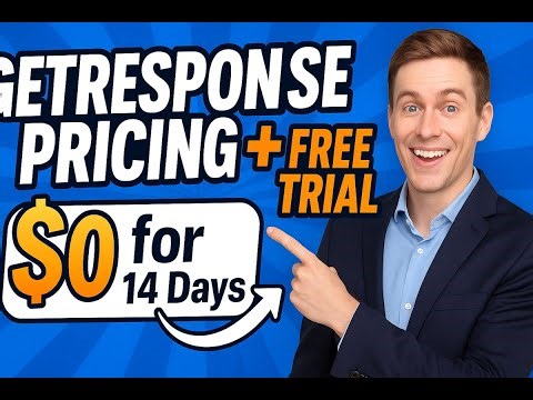 💰 GetResponse Pricing Explained (2025) — FREE 14-Day Trial, No Credit Card! 🔥