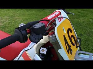 Restored KTM 125 MX 1989 sound