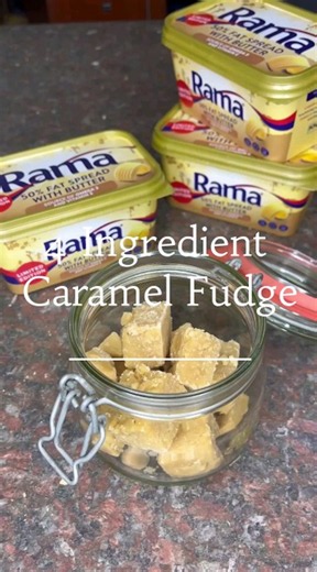 Four ingredient caramel fudge recipe
