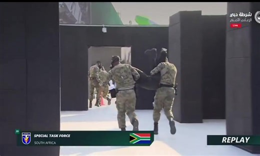 🇿🇦 SAPS Special Task Force | UAE SWAT Challenge 2026 🇦🇪 The SAPS Special Task Force taking part in the UAE SWAT Challenge 2026 in Dubai. 📅 Day 2 #SAPSSPECIALTASKFORCE #UAESWATCHALLENGE #DUBAI | Suburban Control Centre