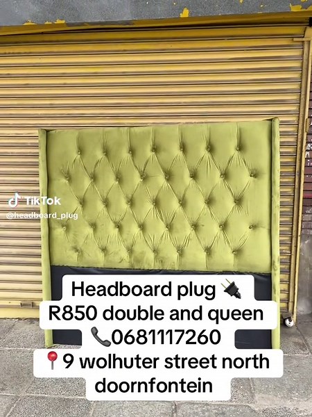Headboard Plug: Affordable Double and Queen Options