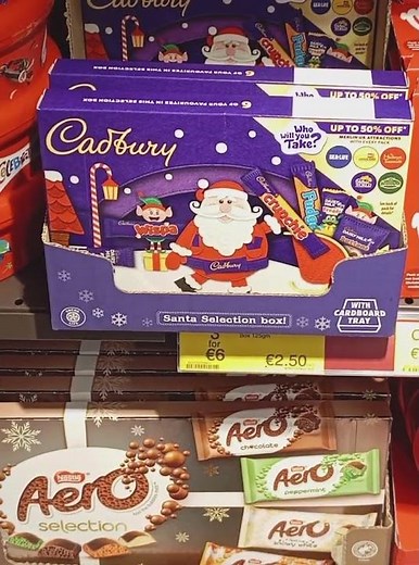 The Irish Selection Box an Irish Household Christmas favourite across the country