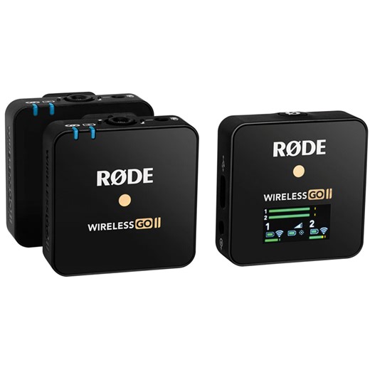 Buy the RODE WIGOII Wireless GO II Microphone System , 2-Person Compact... ( RODWIGOII ) online