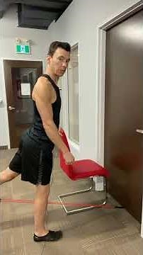 Hip Extension with Resistance Bands - Home Workout