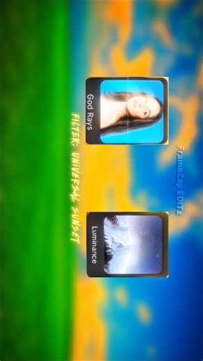 💯Vibrant Universal Sunset Edit Tutorial