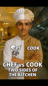 Chef Vs Cook Tow Sides Of The kitchen 🧑‍🍳🌸 Chef Life #cheflife #fblifestyle | Chef Life