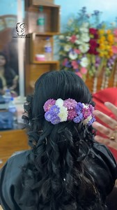 9.9K views · 404 reactions | কী ভাবে ওপেন কার্লস হেয়ারএ ফ্লাওয়ার সেট করবে শিখে নাও next 7 days & 10 days basic to advance Clint base hairstyles class 5 th April 14 days makeup & hairstyles master class 18 march Admission going on contact 9830518284 | Bridal makeup Artist SATHI - Contact : 9804038325 | Facebook