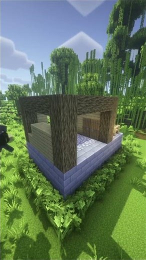 The BEST Small Minecraft House 🏡🔥 (Cozy Survival Base) Tutorial 04 #minecraft #minecraftshorts