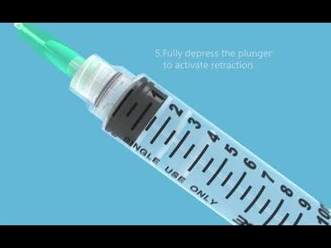 How Retractable Safety Syringe Works