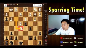 What?? Napakanta si Coach Nava! Chess com Sparring 22 || IM Roderick Nava | Kamatyas