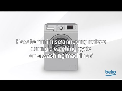 How to minimise noise during washing cycles | by Beko