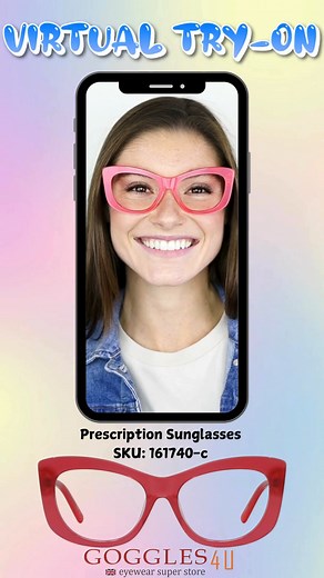 Ready to rock a new look? With Goggles4U's virtual mirror try-on feature, you can explore stylish frames from the comfort of your home! | Goggles4U UK Glasses