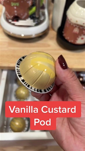 Delicious Vanilla Custard Pod Recipe for Nespresso Vertuo