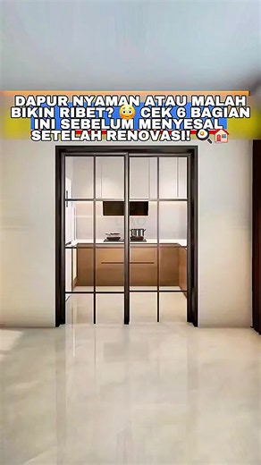 Referensi Desain Dapur Minimalis untuk Renovasi Impian Anda