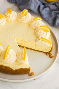 🍋 RECIPE: https://www.thereciperebel.com/real-deal-no-bake-lemon-cheesecake/ The perfect light and fluffy Lemon Cheesecake - no oven time required! | The Recipe Rebel