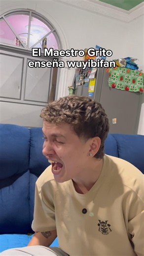Screaming master teaches wuyibifan #humor #shorts #comedy