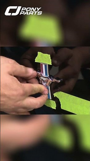 Transform Your Mustang's Look with New Fender Emblems #mustang #diy #cartok