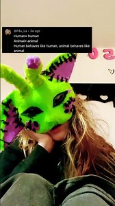 Do I creep you out…? #therian #theriangear #mask #quadrobics #notafurry #therianthropy #creepyvibes